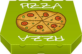 Druckerei individuelle Pizzakartons drucken